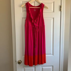 Small nursing/maternity sleeveless dress